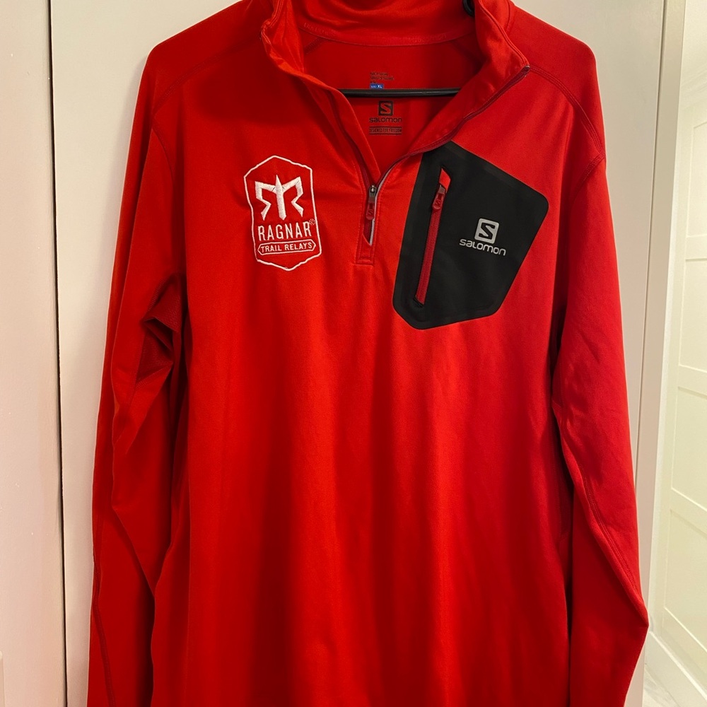 Salomon Men's 1/4 zip Ragnar trail